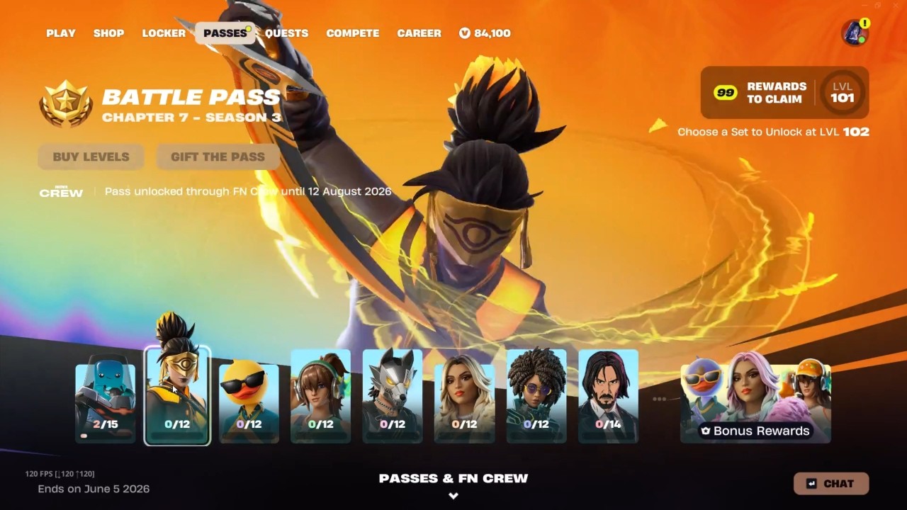 Fortnite Chapter 7 Season 3 Battle Pass Character Intros