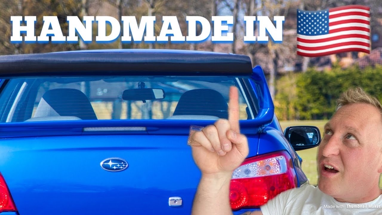 New Spoiler for my Subaru Impreza ** Gurney Flap **