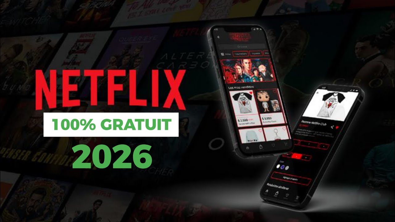 Netflix sur t&eacute;l&eacute;phone sans abonnement en 2026
