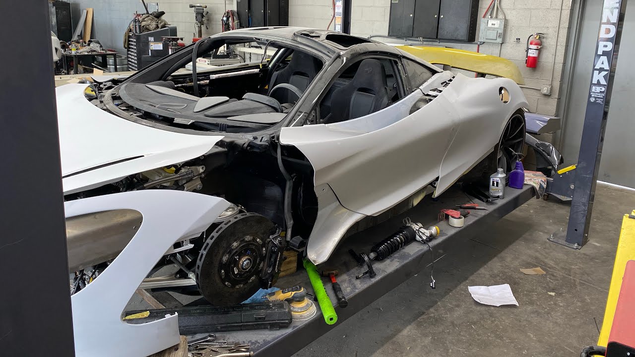 the McLaren 720s is ready to be PAINTED ! - Episode 20
