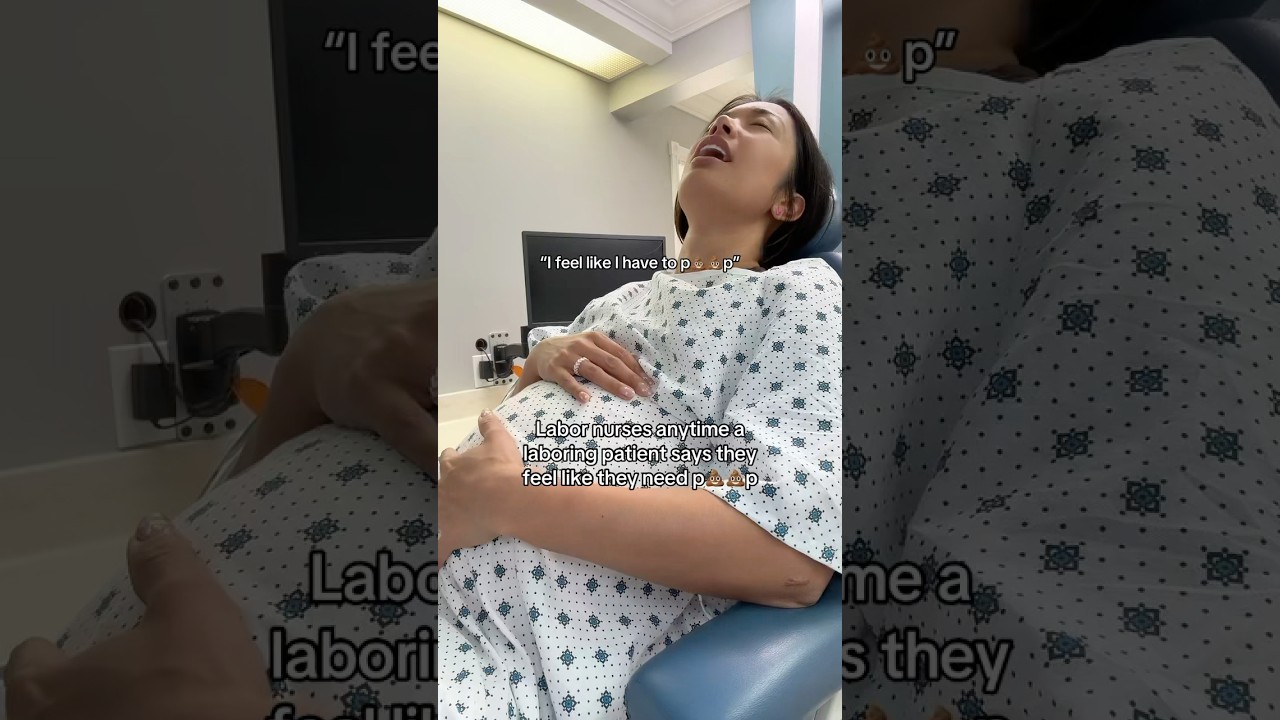 Labor Nurses when a laboring patient says they need to 💩