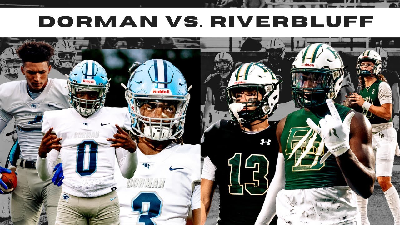ALL TIME CLASSIC HIGH SCHOOL FOOTBALL GAME | #19 DORMAN VS. #17 RIVER BLUFF | FULL HIGHLIGHTS