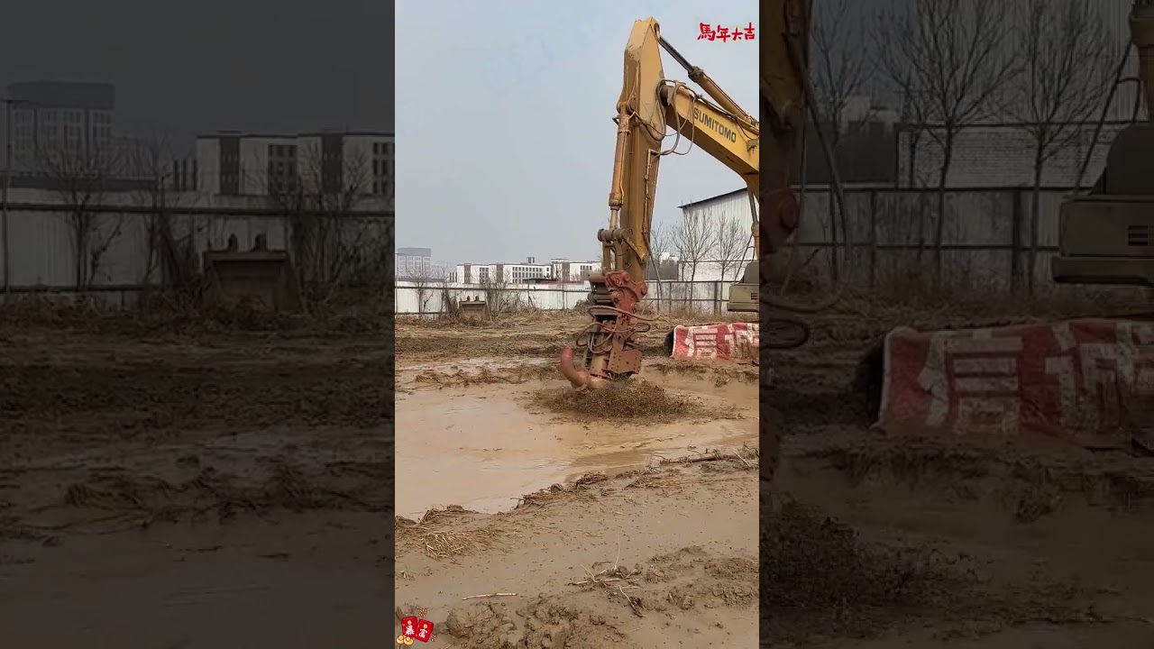 Hydraulic slurry pumps, through a specially designed . #excavator #riverdredging #sandfield #mud