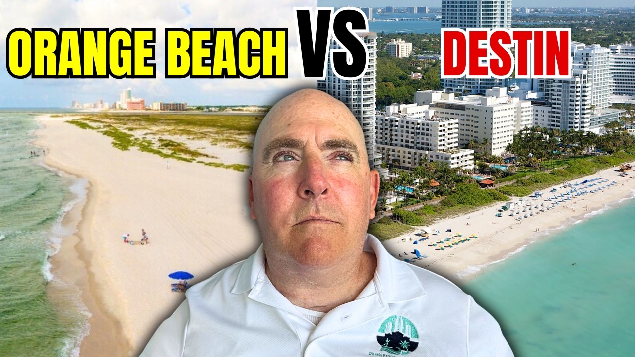Destin vs Orange Beach 2025: Which Beach Town Is Better for Living & Investing?
