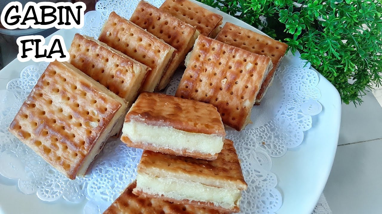 RESEP GABIN FLA LEMBUT DAN GURIH | Cuma diaduk 