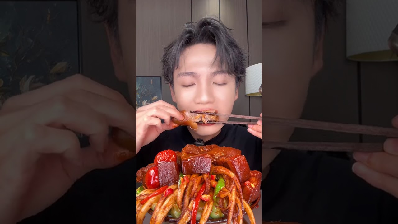Korean-Style Dinner Delights: Braised Pork, Squid Stir-Fry, Pig Tail & More