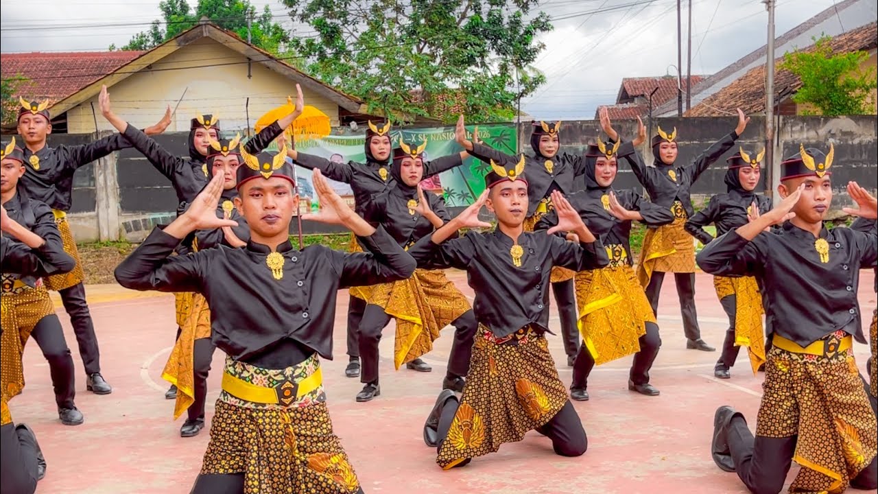 MERINDING! PASKIBRA SMAN 1 PRINGSEWU BANDAR LAMPUNG AT LKBB SMALAN PASKIBRA COMPETITION