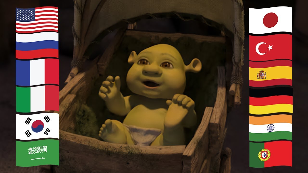 Baby Nightmare на разных языках | Шрек