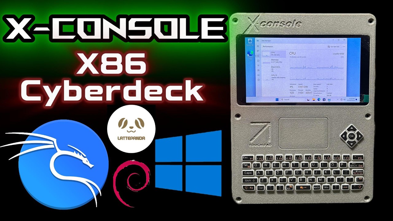 X-Console X86 Cyberdeck