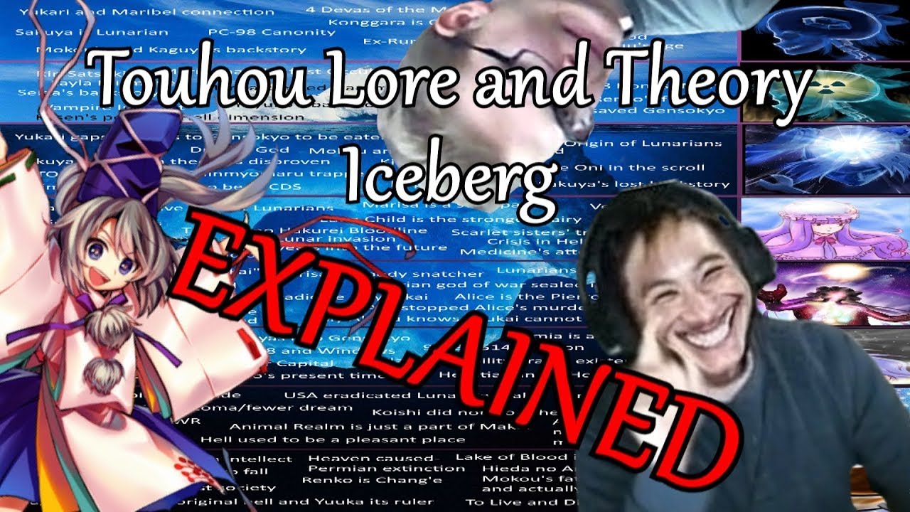 Touhou Lore and Theory Iceberg Chart Explained with MagiFTW and Berri