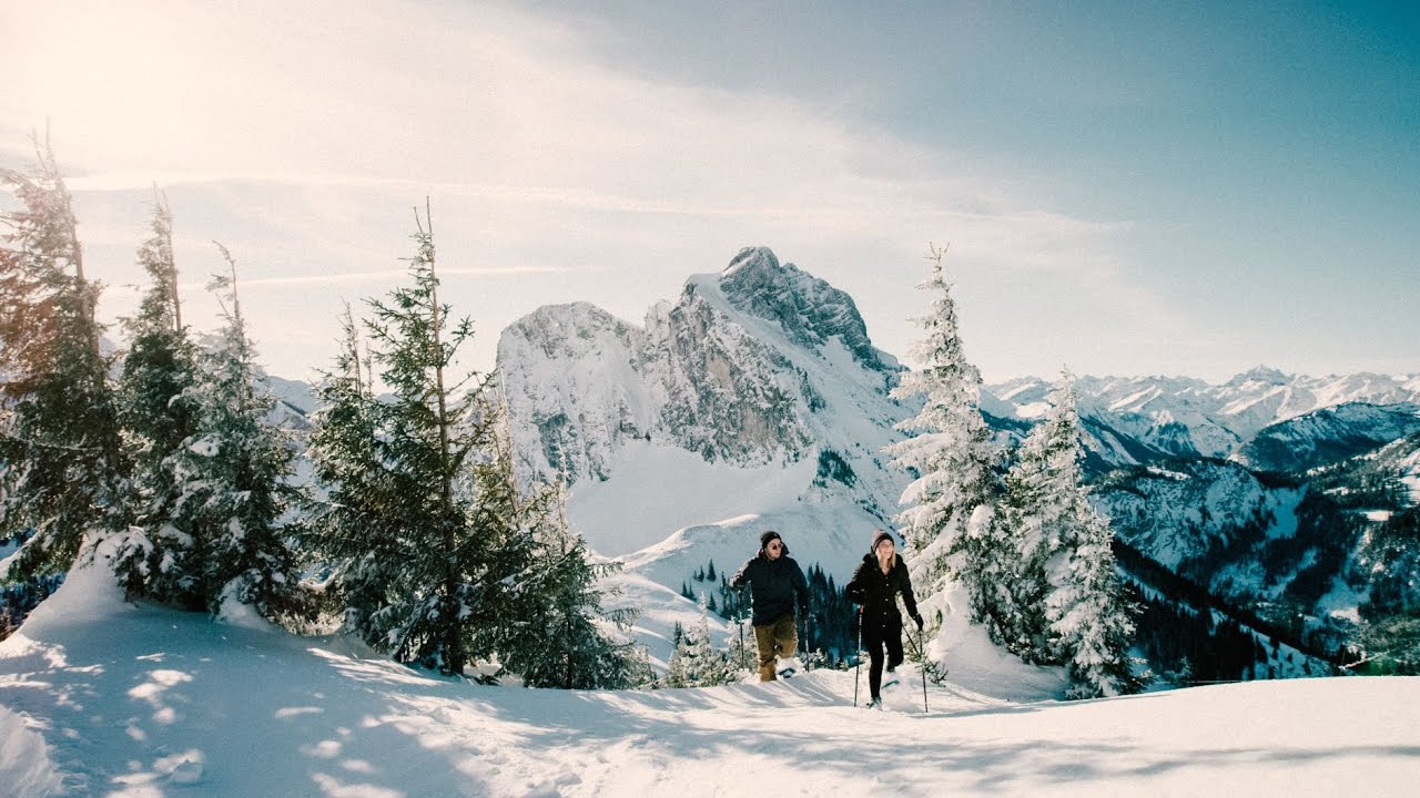 ❆ Gipfellicht ❆ Schneeschuhwanderung im Allg&auml;u
