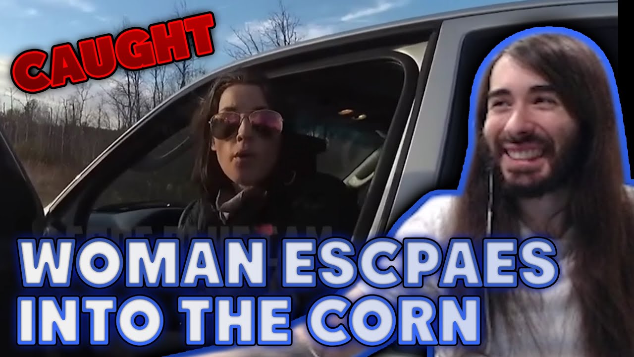 Woman Escapes the Police By Corn | MoistCr1tikal