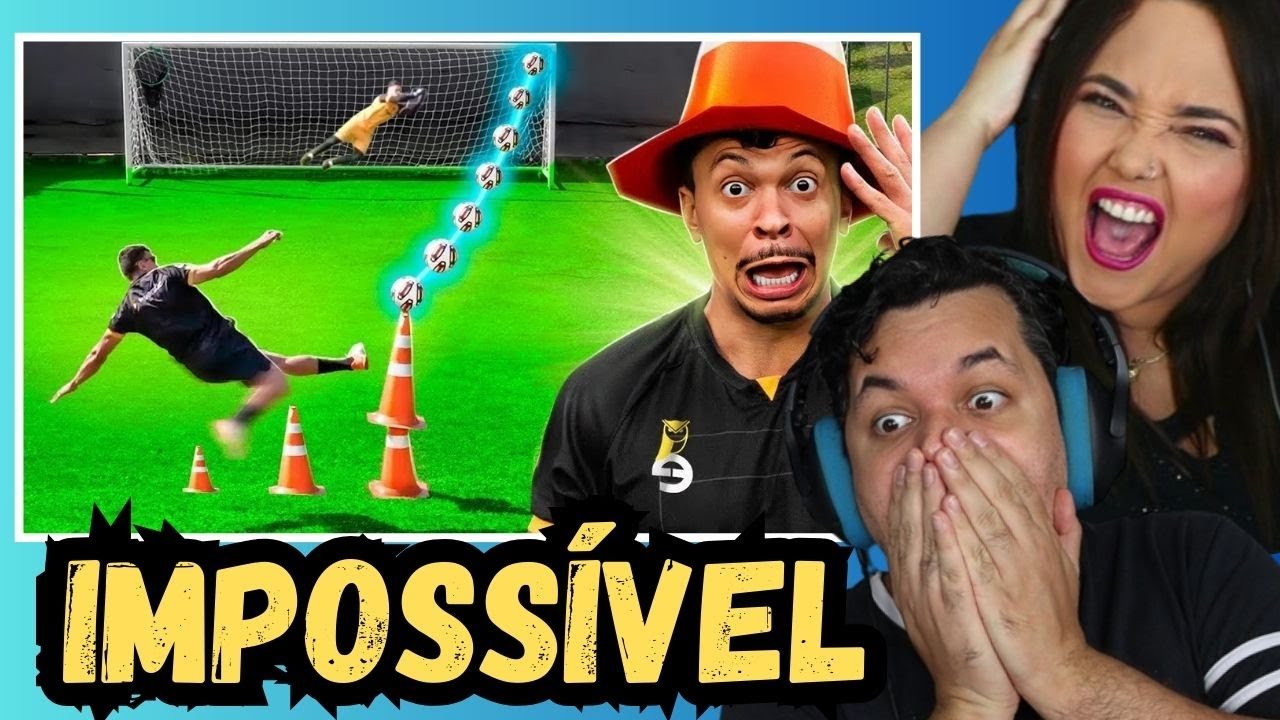 A CADA GOL O CONE AUMENTA #2 😱 N&Iacute;VEL HARD!! S&Oacute; VOLEIO!! Revers&atilde;o // REACT