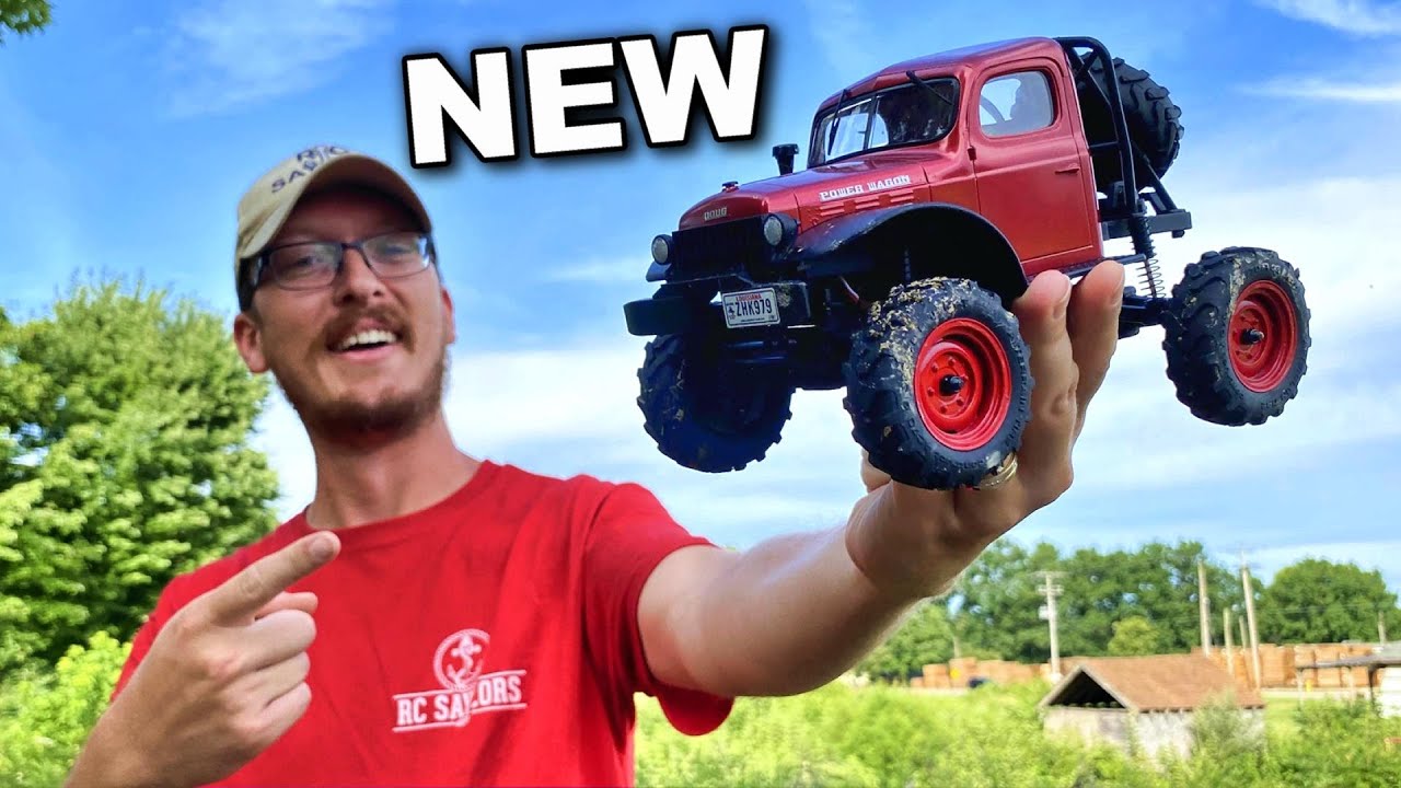 NEW Mini Crawler with 2 Speed Transmission! FMS Power Wagon FCX24