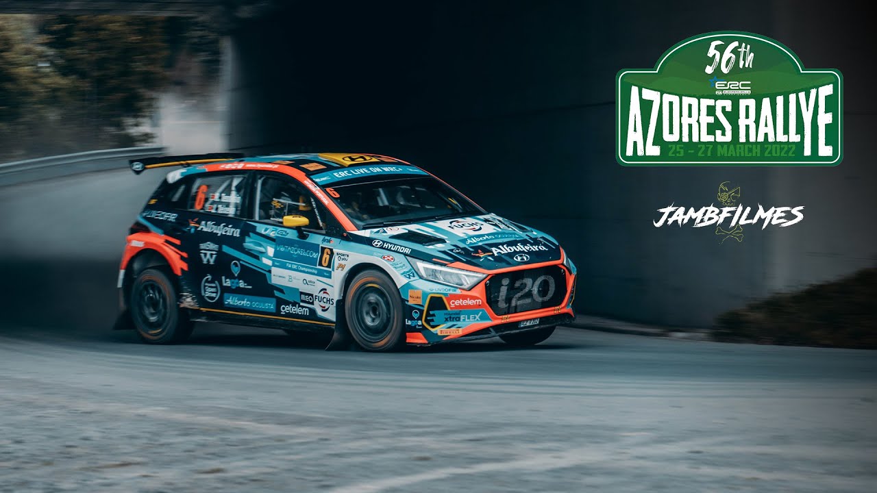 AZORES RALLYE 2022 - ERC - SHOW & JUMP & MISTAKES | JAMBFILMES (4k)