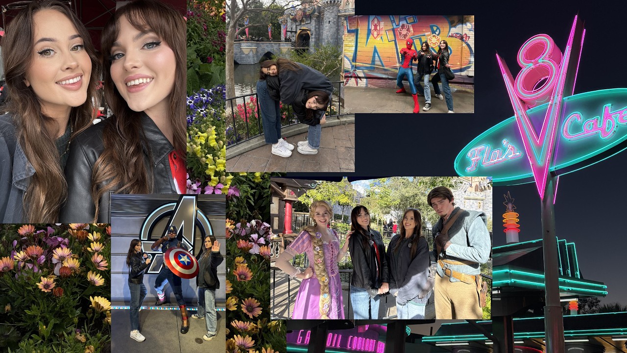 DISNEYLAND CHALLENGE | DCA | Lunar New Year | Guest Stars | Flynn & Rapunzel | Avengers Campus
