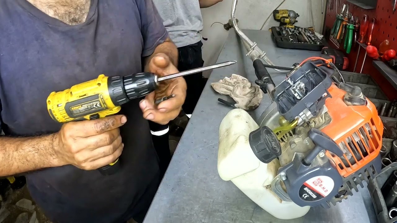 Motorlu Tırpan Isınınca Boğuluyor / Gücü Yetmiyor / Nasıl Yapılır
