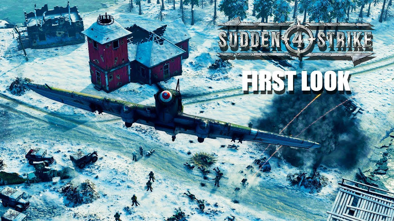 Sudden Strike 4 Gameplay Overview/Walkthrough |  WW2 RTS PC/PS4/Xbox One Game - First Look
