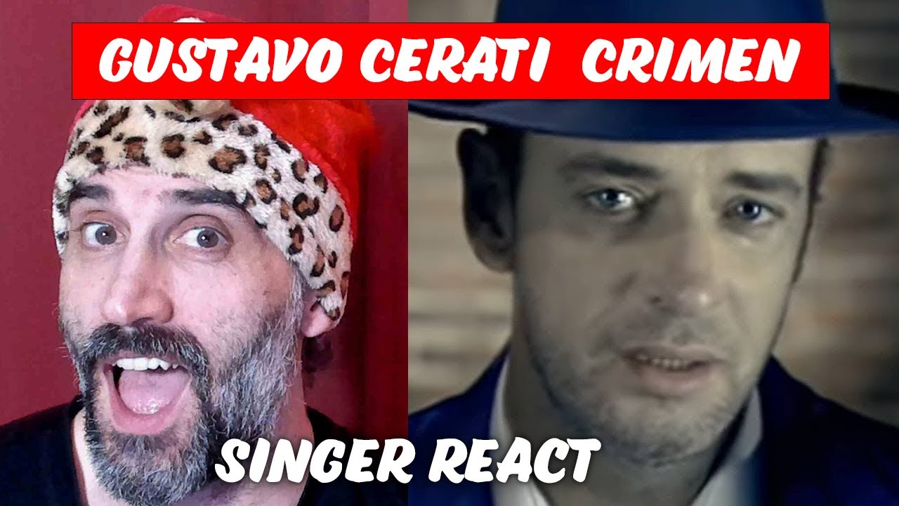 Gustavo Cerati - Crimen singer reaction