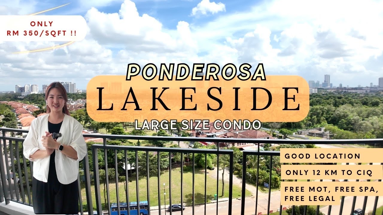 [JB Property Johor Bahru Real Estate] PONDEROSA LAKESIDE — подходит для собственного проживания и...