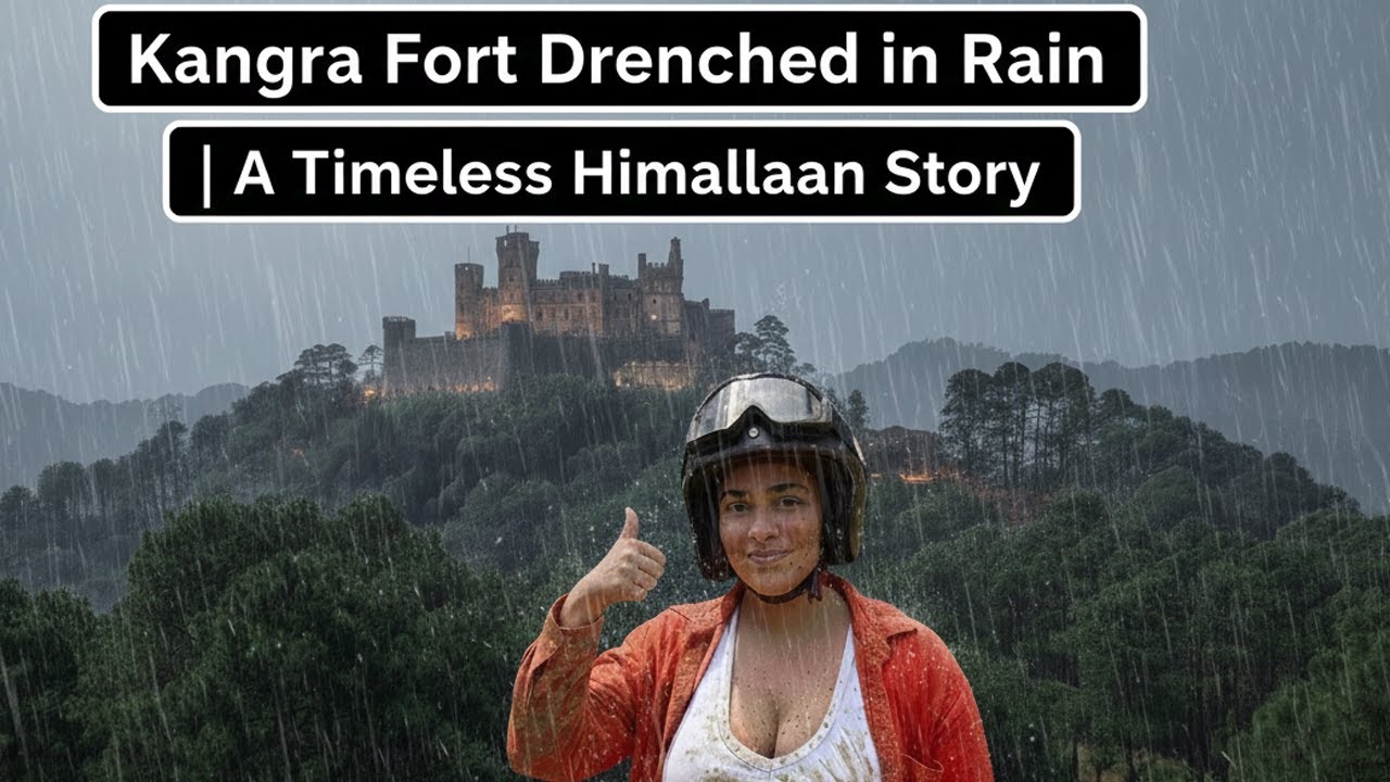 Kangra Fort Drenched in Rain | A Timeless Himalayan Story