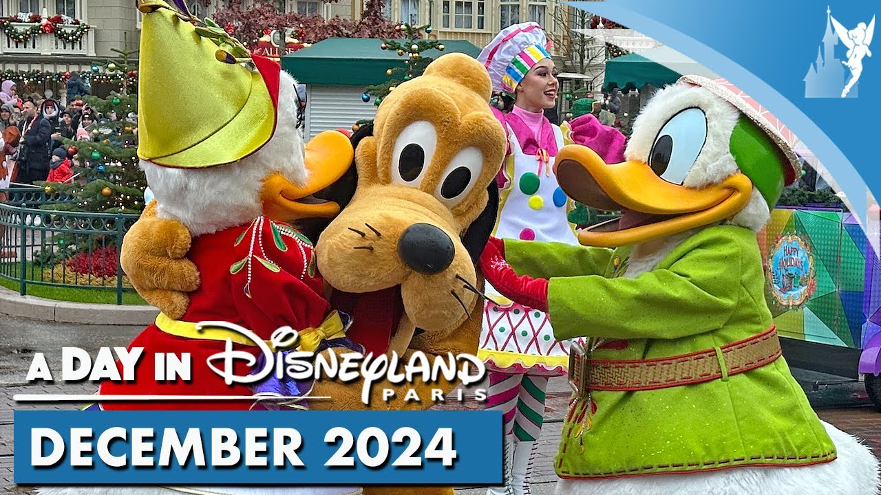 📆  A Day in Disneyland Paris | DECEMBER 2024