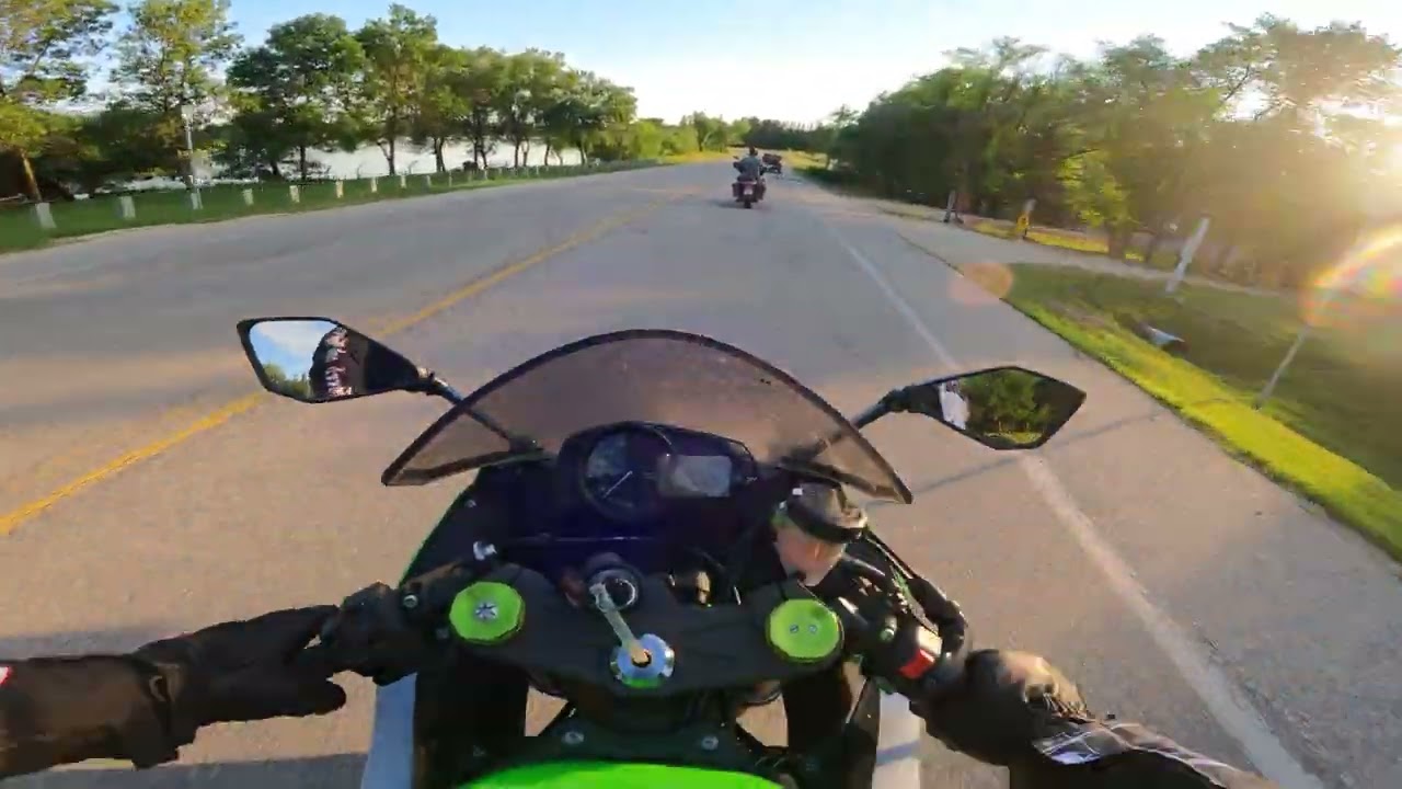 River Road Run - 2015 Kawasaki ZX6R