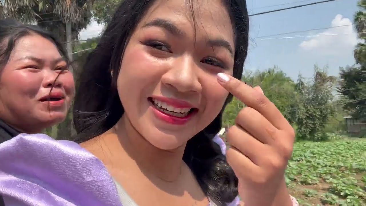 We are at a Khmer wedding reception in Phalang Village