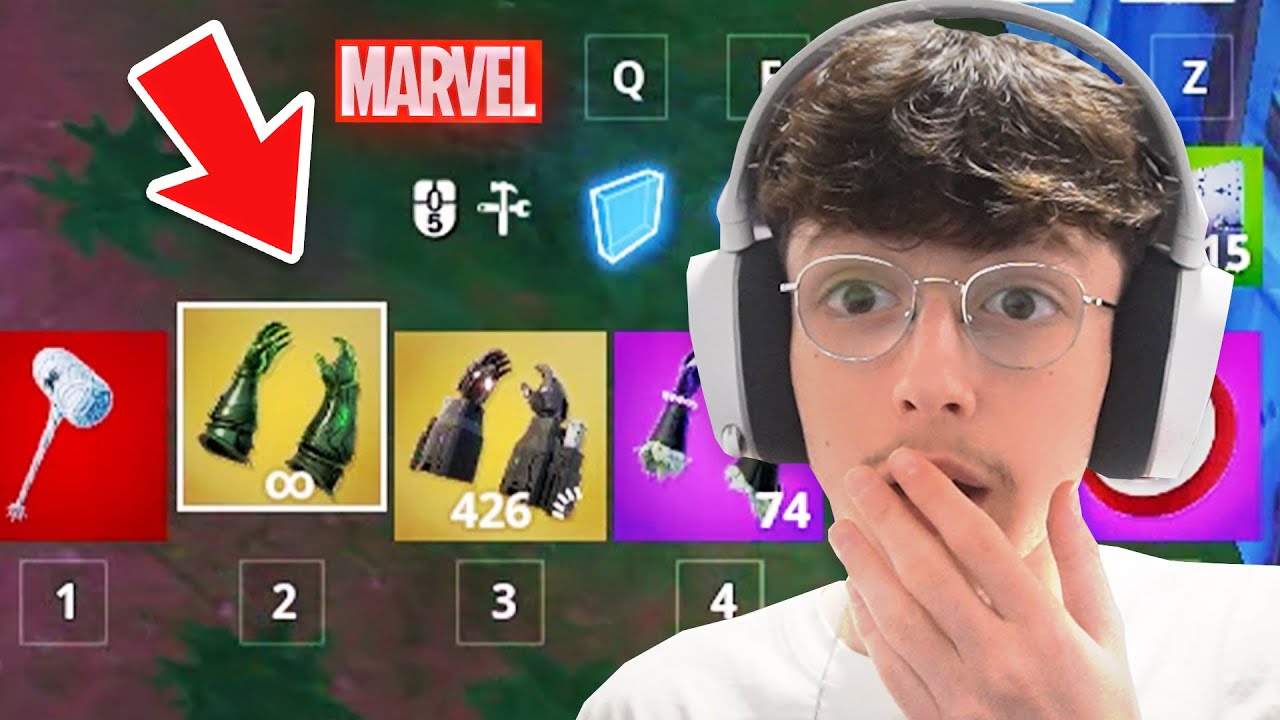 מותר לי להשתמש רק בלוט מארוול בפורטנייט..(מטורף!)