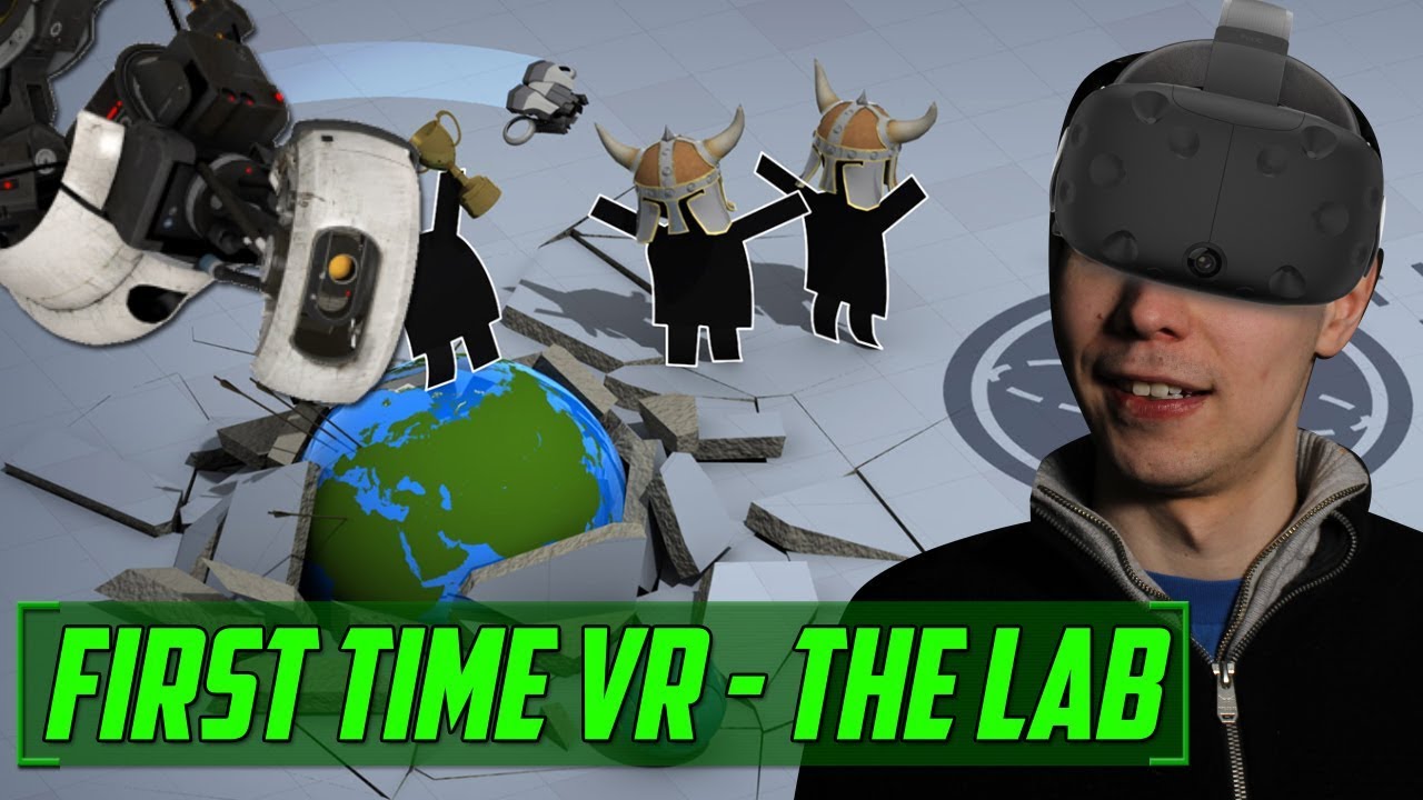 Я в лаборатории Aperture Science! - HTC Vive. Первый раз играю! - Ремонт роботов в Portal Atlas.