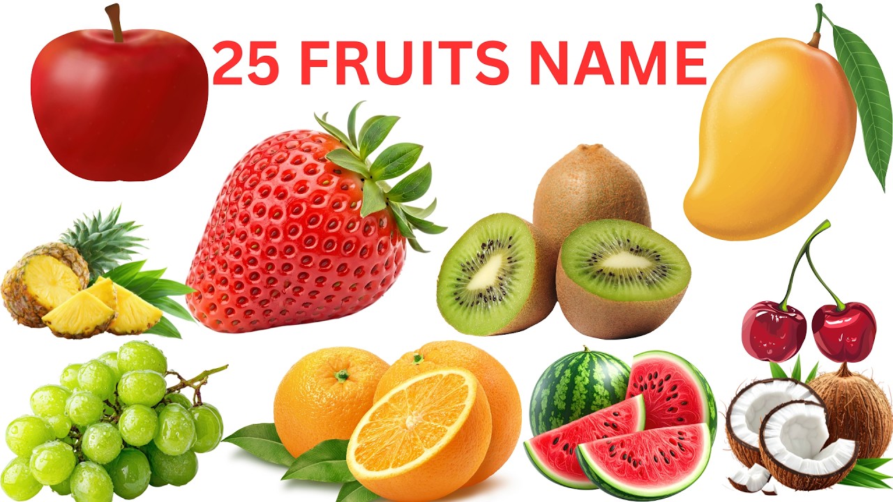 Fruit name for , fruits name #fruitsname #kidslearning 