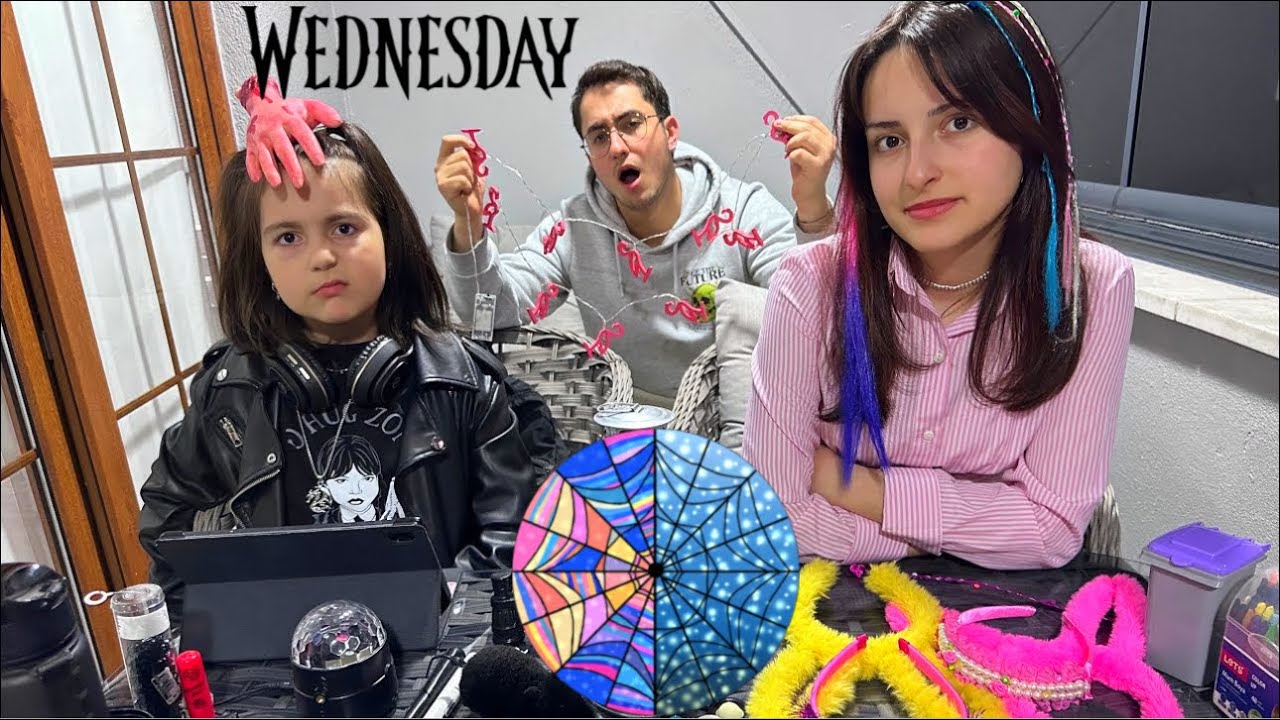 WEDNESDAY VE ENİD OKULDA ENESİ ZORBALIYOR‼️PRENSES HİRANUR ZEYNEP 