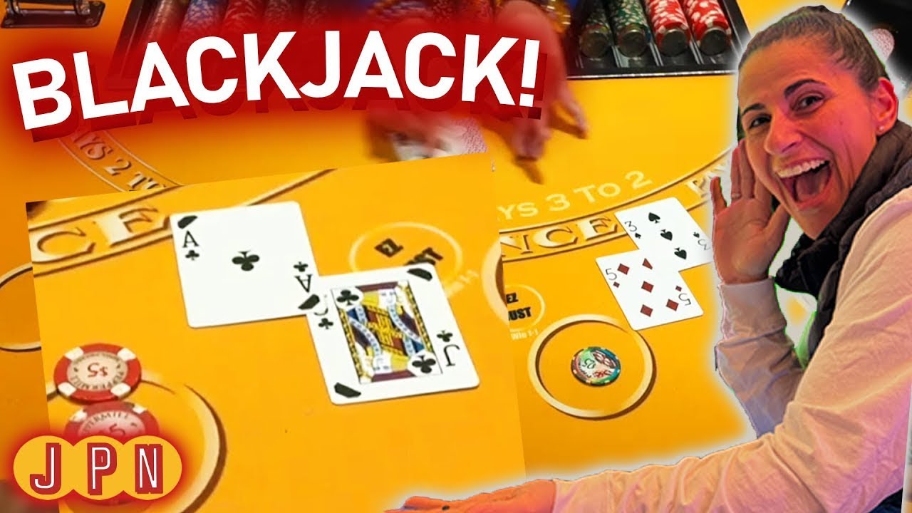 Blackjack on Table Tuesdays with the DOUBLE UP - Huge Wins All Around!
