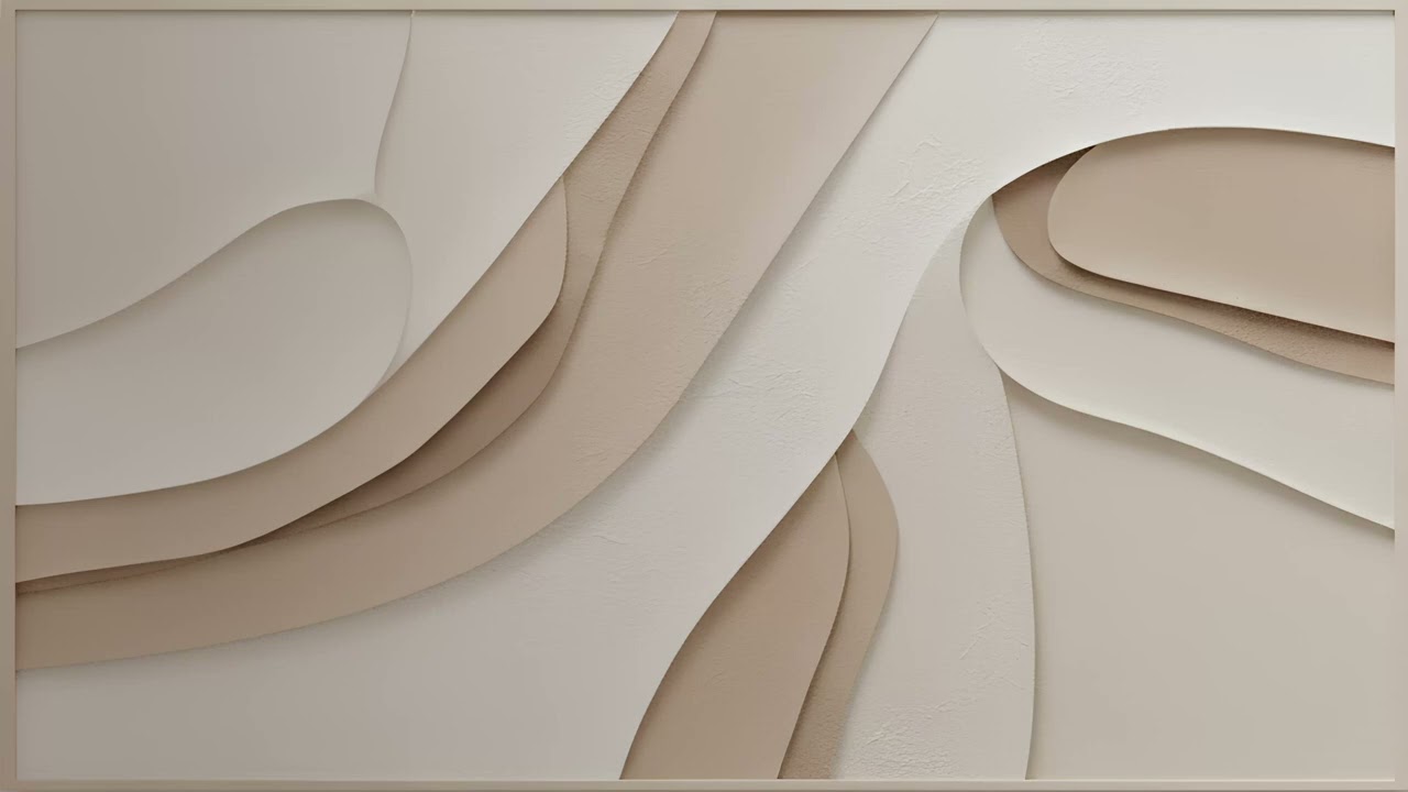 Abstract Screensaver TV Background 4K Minimal Wall Art