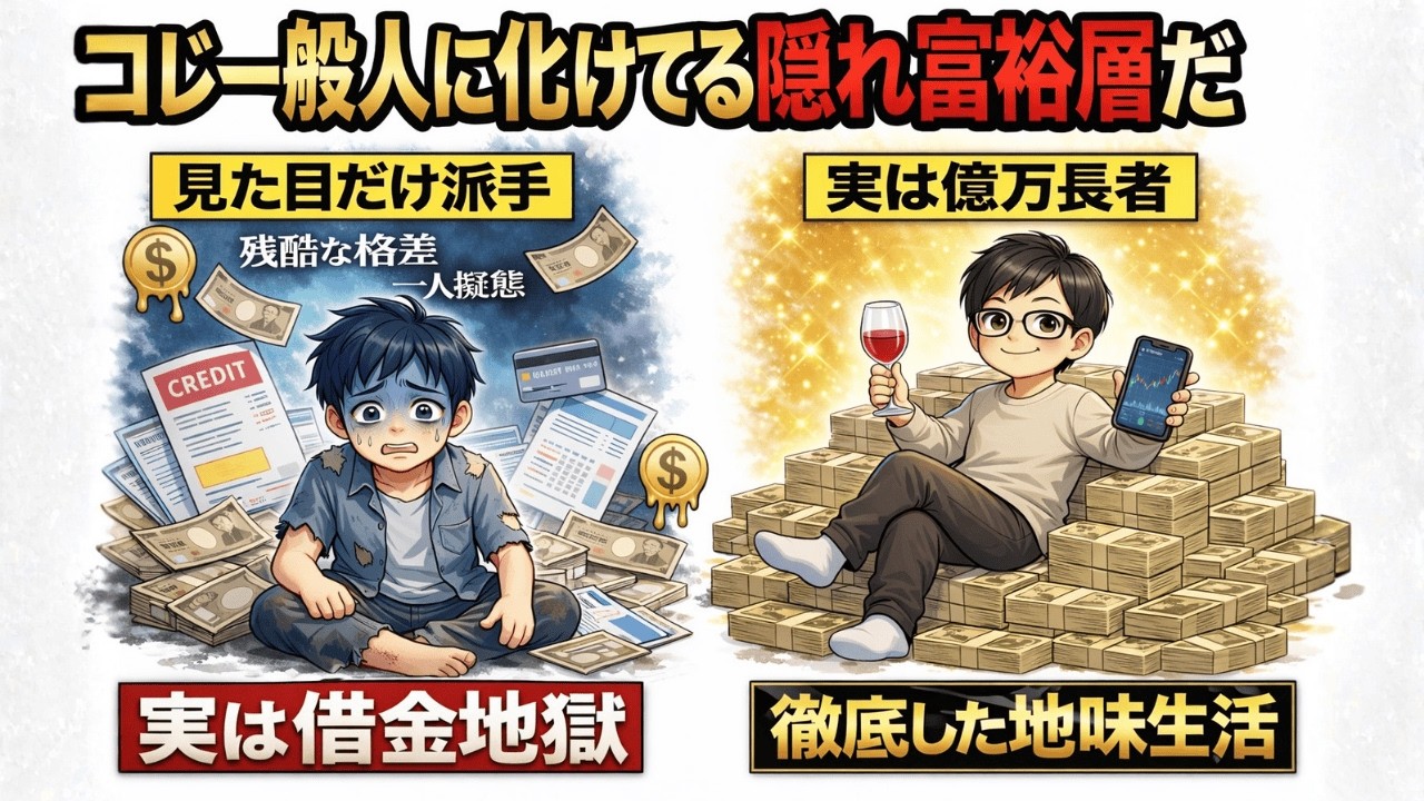 【手遅れになる前に】一生お金に困らない人の共通点。実は「一般人のふり」をした隠れ富裕層がやっている14の習慣。|資産を守る経済の話