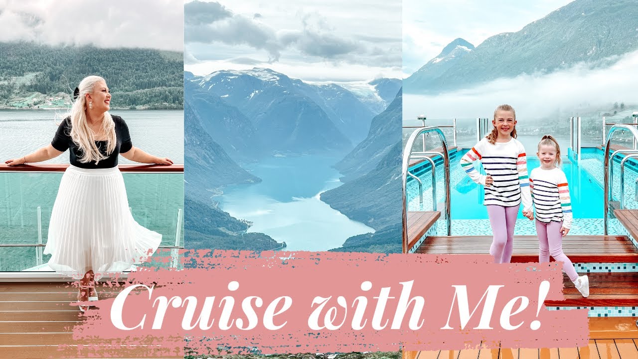 Norwegian Fjords Family Cruise Vlog! Ship Tour & Waterfalls in Hellesylt! P&O Cruises Iona | ad