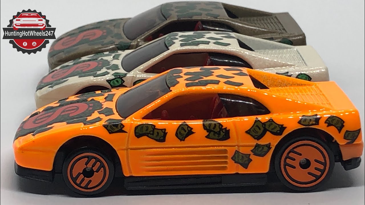 Hot Wheels FERRARI ⚡️Ferrari 348 Serie Revealers - Larry Wood Variantes