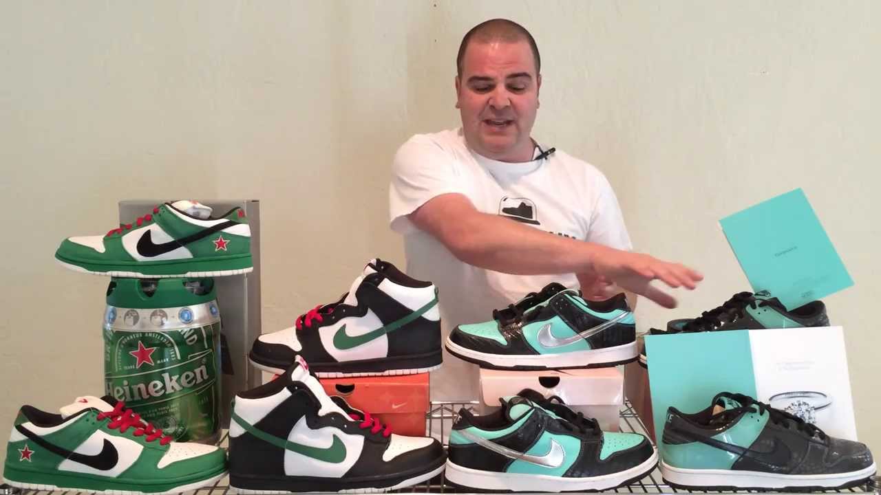 ShoeZeum Trademark Infringement and Heineken and Tiffany Nike Dunks