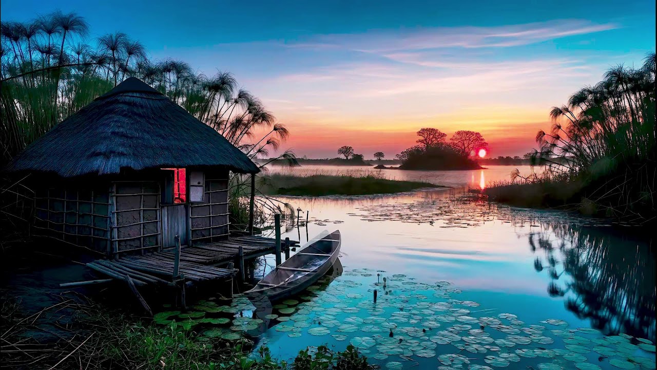 🌿 Deep Sleep with Frog and Cricket Sounds | Natural Ambience for Health & Inner Peace🌿