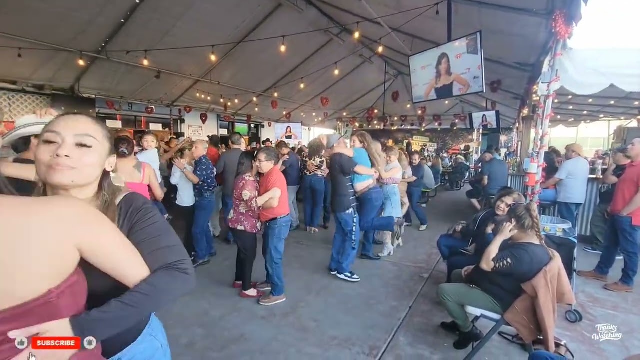 Dancing to some lovely Norteño music with the Magos Musical Group, adding atmosphere to the after...