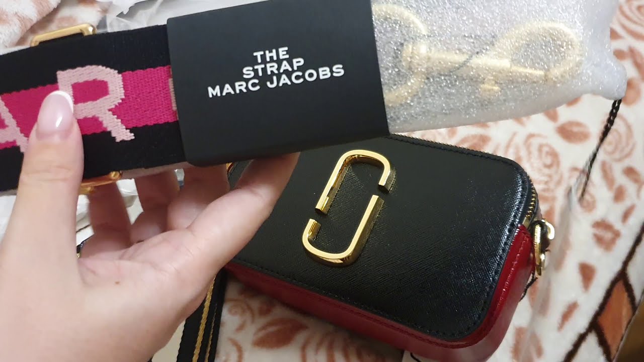 Распаковка сумка и ремешок Марк Джейкобс Снапшот оригинал из Сша! Marc Jacobs origin
