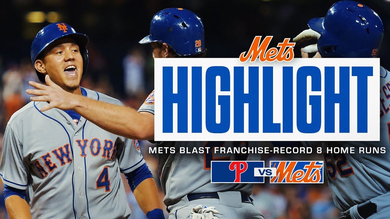 Mets Smash Franchise-Record 8 Home Runs | August 24, 2015