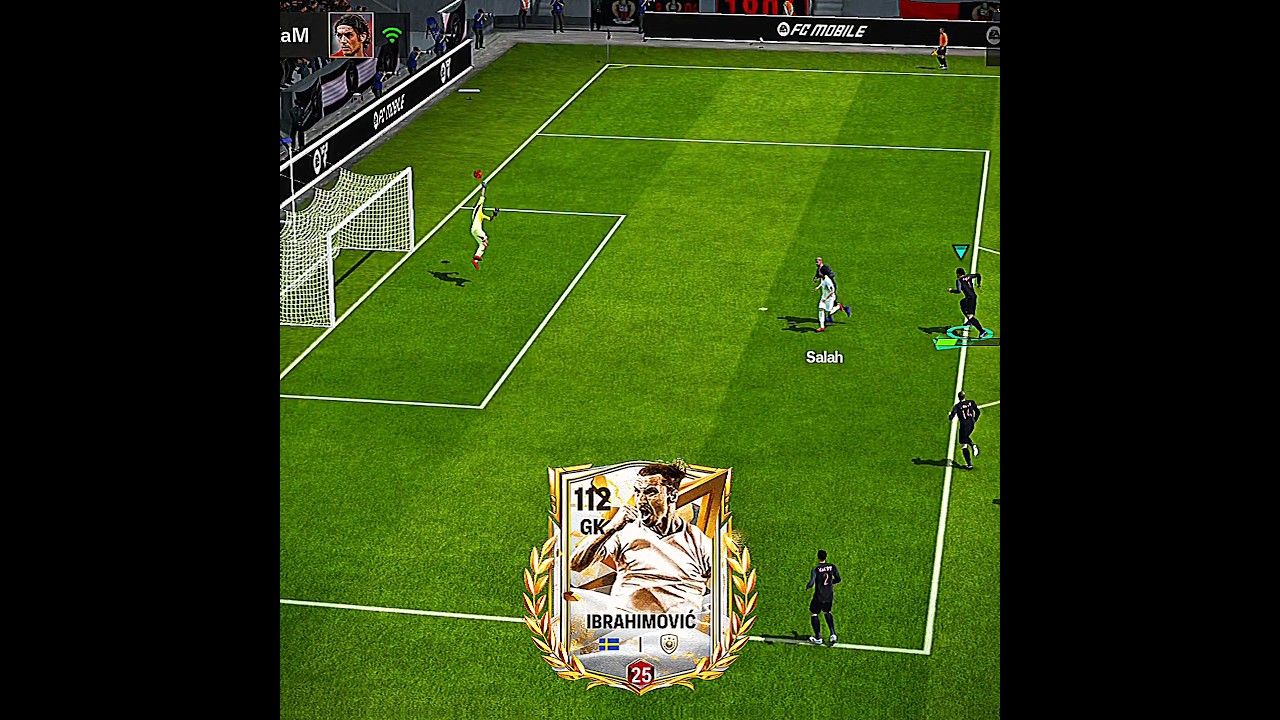 Ibrahimovic Goalkeeper 🤯☠️ 