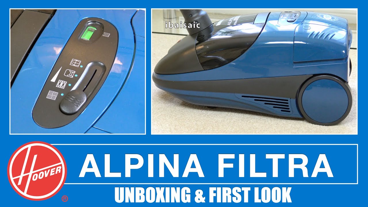 From The Archives - 1998 Hoover Alpina Filtra Vacuum Cleaner Unboxing & First Look