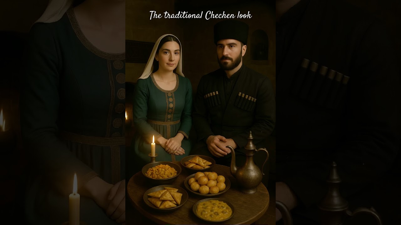The traditional Chechen look #chechens #europe #caucasus #chechnya #traditional #culture #old #chdp