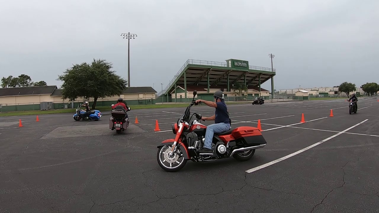 Motorcycle Training in the rain - Part 2