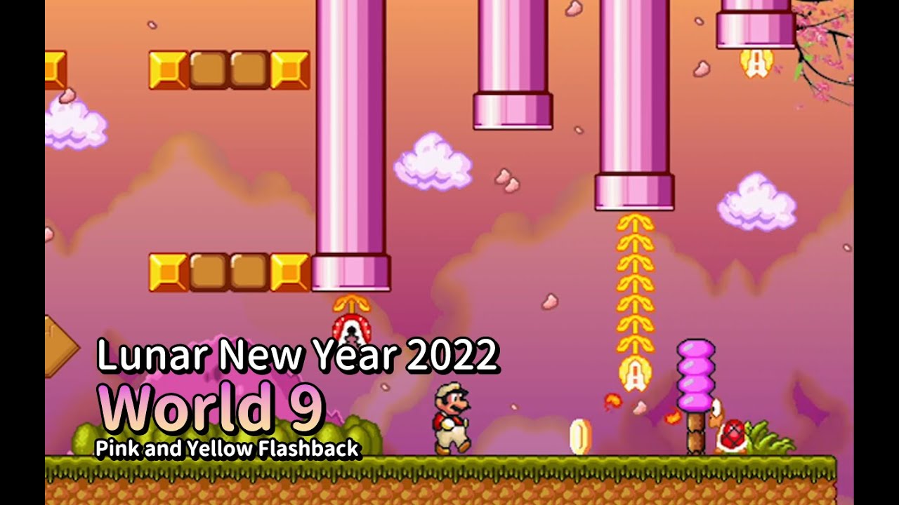 Mario Forever: Lunar New Year 2022 (v2.0) · World 9 Walkthrough