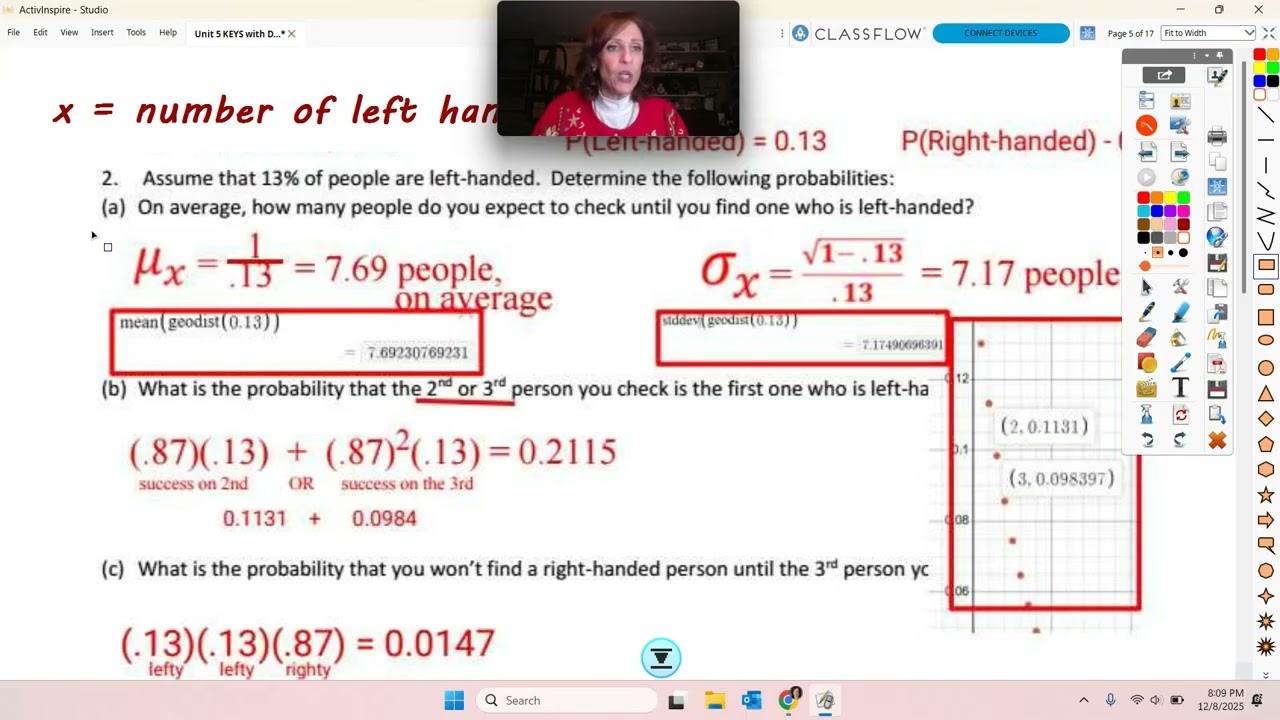 Going over Unit 5 Day 9 Assignment KEY