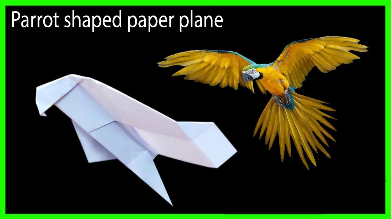 Como fazer um avião de papel bumerangue ver 53  | Origami paper airplane