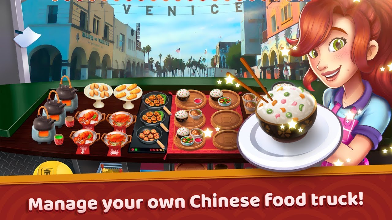 Chinese California Truck - Fast Food Cooking Game Android Gameplay